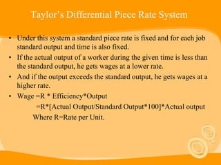 Wage payments methods | PPTX