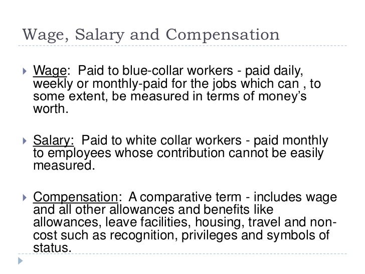 Wage & Salary