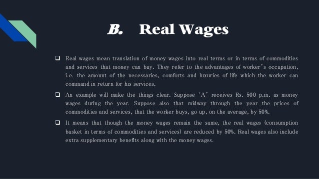 Wage Theories Wage Differentials