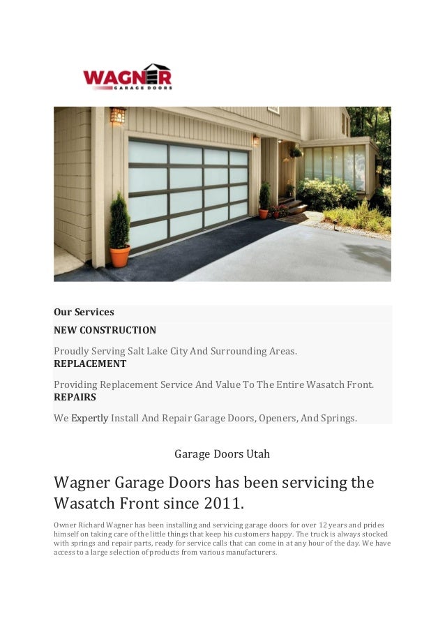 Garage Doors Utah Garage Door Repair Utah County