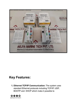 WAGO 750-342 I/O System | Ethernet TCP/IP Fieldbus Module | PDF