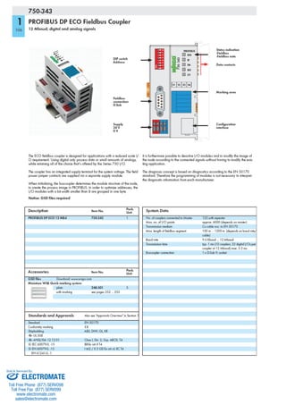 ELECTROMATE
Toll Free Phone (877) SERVO98
Toll Free Fax (877) SERV099
www.electromate.com
sales@electromate.com
Sold & Serviced By:
 