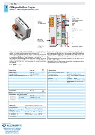 ELECTROMATE
Toll Free Phone (877) SERVO98
Toll Free Fax (877) SERV099
www.electromate.com
sales@electromate.com
Sold & Serviced By:
 