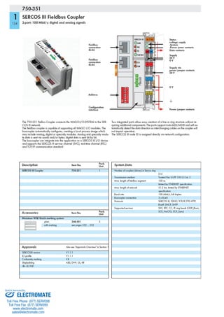 ELECTROMATE
Toll Free Phone (877) SERVO98
Toll Free Fax (877) SERV099
www.electromate.com
sales@electromate.com
Sold & Serviced By:
 