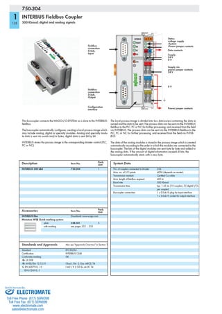 ELECTROMATE
Toll Free Phone (877) SERVO98
Toll Free Fax (877) SERV099
www.electromate.com
sales@electromate.com
Sold & Serviced By:
 