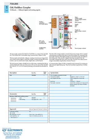 ELECTROMATE
Toll Free Phone (877) SERVO98
Toll Free Fax (877) SERV099
www.electromate.com
sales@electromate.com
Sold & Serviced By:
 