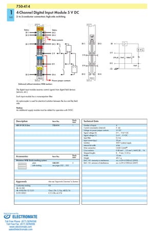 ELECTROMATE
Toll Free Phone (877) SERVO98
Toll Free Fax (877) SERV099
www.electromate.com
sales@electromate.com
Sold & Serviced By:
 