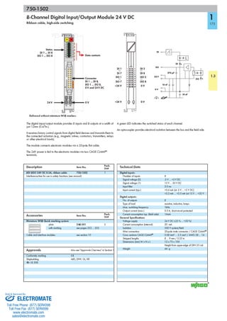 ELECTROMATE
Toll Free Phone (877) SERVO98
Toll Free Fax (877) SERV099
www.electromate.com
sales@electromate.com
Sold & Serviced By:
 