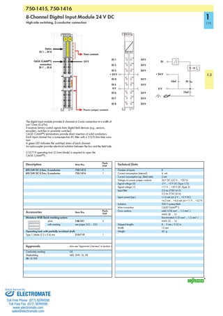 ELECTROMATE
Toll Free Phone (877) SERVO98
Toll Free Fax (877) SERV099
www.electromate.com
sales@electromate.com
Sold & Serviced By:
 