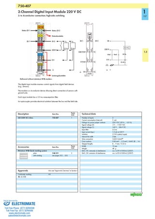 ELECTROMATE
Toll Free Phone (877) SERVO98
Toll Free Fax (877) SERV099
www.electromate.com
sales@electromate.com
Sold & Serviced By:
 