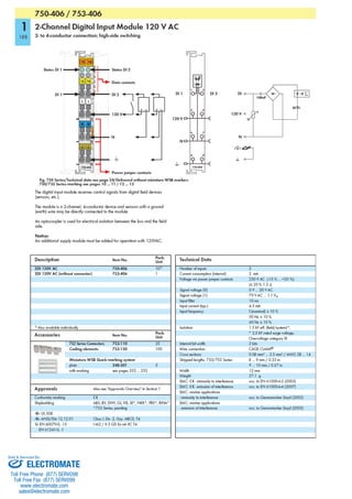 ELECTROMATE
Toll Free Phone (877) SERVO98
Toll Free Fax (877) SERV099
www.electromate.com
sales@electromate.com
Sold & Serviced By:
 