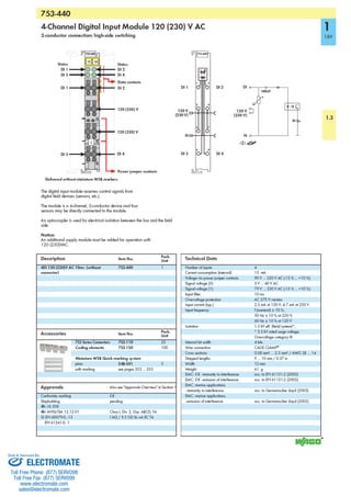 ELECTROMATE
Toll Free Phone (877) SERVO98
Toll Free Fax (877) SERV099
www.electromate.com
sales@electromate.com
Sold & Serviced By:
 