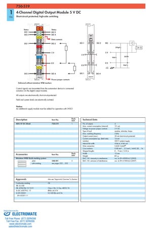 ELECTROMATE
Toll Free Phone (877) SERVO98
Toll Free Fax (877) SERV099
www.electromate.com
sales@electromate.com
Sold & Serviced By:
 