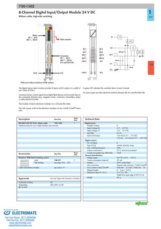 ELECTROMATE
Toll Free Phone (877) SERVO98
Toll Free Fax (877) SERV099
www.electromate.com
sales@electromate.com
Sold & Serviced By:
 