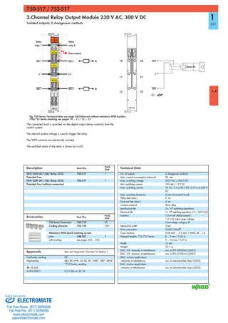 ELECTROMATE
Toll Free Phone (877) SERVO98
Toll Free Fax (877) SERV099
www.electromate.com
sales@electromate.com
Sold & Serviced By:
 