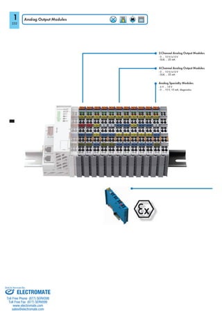 ELECTROMATE
Toll Free Phone (877) SERVO98
Toll Free Fax (877) SERV099
www.electromate.com
sales@electromate.com
Sold & Serviced By:
 