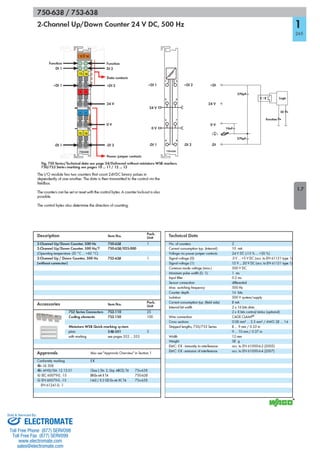 ELECTROMATE
Toll Free Phone (877) SERVO98
Toll Free Fax (877) SERV099
www.electromate.com
sales@electromate.com
Sold & Serviced By:
 