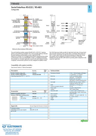 ELECTROMATE
Toll Free Phone (877) SERVO98
Toll Free Fax (877) SERV099
www.electromate.com
sales@electromate.com
Sold & Serviced By:
 