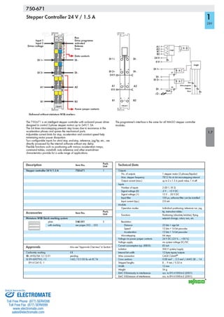 ELECTROMATE
Toll Free Phone (877) SERVO98
Toll Free Fax (877) SERV099
www.electromate.com
sales@electromate.com
Sold & Serviced By:
 