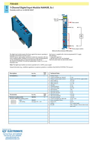 ELECTROMATE
Toll Free Phone (877) SERVO98
Toll Free Fax (877) SERV099
www.electromate.com
sales@electromate.com
Sold & Serviced By:
 