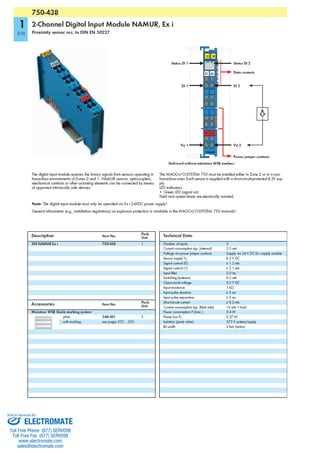 ELECTROMATE
Toll Free Phone (877) SERVO98
Toll Free Fax (877) SERV099
www.electromate.com
sales@electromate.com
Sold & Serviced By:
 