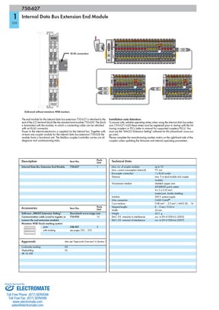 ELECTROMATE
Toll Free Phone (877) SERVO98
Toll Free Fax (877) SERV099
www.electromate.com
sales@electromate.com
Sold & Serviced By:
 