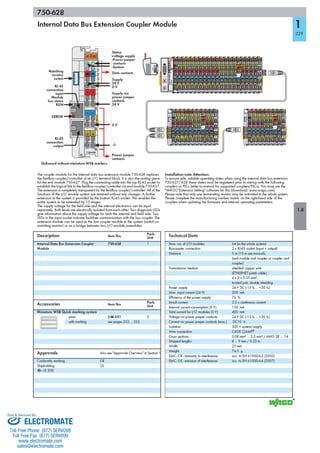 ELECTROMATE
Toll Free Phone (877) SERVO98
Toll Free Fax (877) SERV099
www.electromate.com
sales@electromate.com
Sold & Serviced By:
 