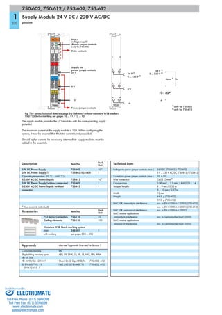 ELECTROMATE
Toll Free Phone (877) SERVO98
Toll Free Fax (877) SERV099
www.electromate.com
sales@electromate.com
Sold & Serviced By:
 