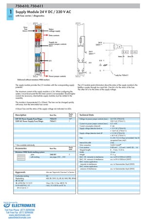 ELECTROMATE
Toll Free Phone (877) SERVO98
Toll Free Fax (877) SERV099
www.electromate.com
sales@electromate.com
Sold & Serviced By:
 