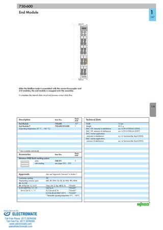 ELECTROMATE
Toll Free Phone (877) SERVO98
Toll Free Fax (877) SERV099
www.electromate.com
sales@electromate.com
Sold & Serviced By:
 