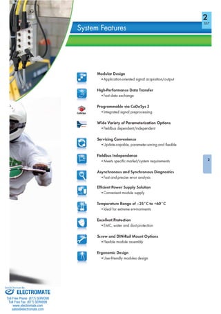 ELECTROMATE
Toll Free Phone (877) SERVO98
Toll Free Fax (877) SERV099
www.electromate.com
sales@electromate.com
Sold & Serviced By:
 