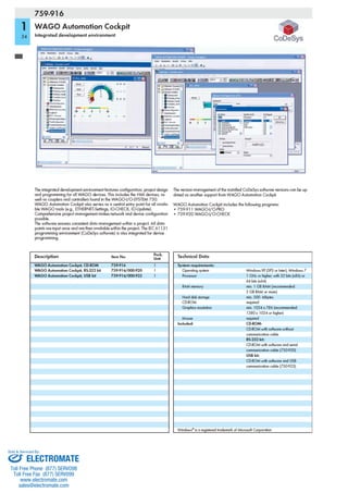 ELECTROMATE
Toll Free Phone (877) SERVO98
Toll Free Fax (877) SERV099
www.electromate.com
sales@electromate.com
Sold & Serviced By:
 