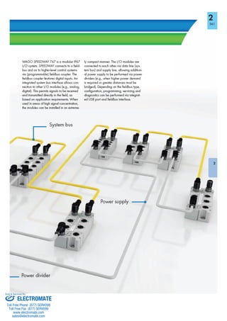 ELECTROMATE
Toll Free Phone (877) SERVO98
Toll Free Fax (877) SERV099
www.electromate.com
sales@electromate.com
Sold & Serviced By:
 
