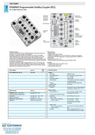 ELECTROMATE
Toll Free Phone (877) SERVO98
Toll Free Fax (877) SERV099
www.electromate.com
sales@electromate.com
Sold & Serviced By:
 