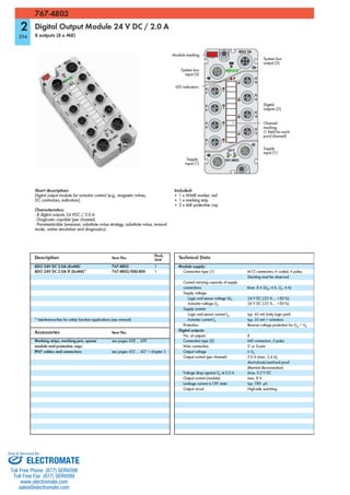 ELECTROMATE
Toll Free Phone (877) SERVO98
Toll Free Fax (877) SERV099
www.electromate.com
sales@electromate.com
Sold & Serviced By:
 