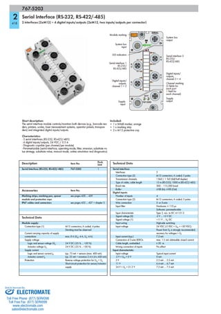 ELECTROMATE
Toll Free Phone (877) SERVO98
Toll Free Fax (877) SERV099
www.electromate.com
sales@electromate.com
Sold & Serviced By:
 