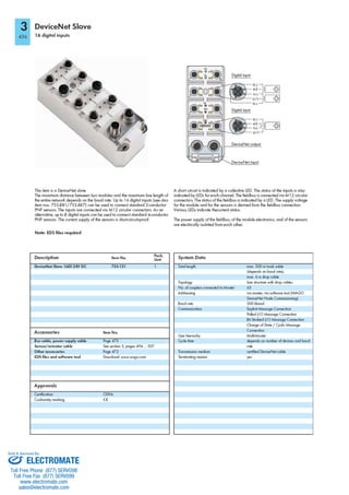 ELECTROMATE
Toll Free Phone (877) SERVO98
Toll Free Fax (877) SERV099
www.electromate.com
sales@electromate.com
Sold & Serviced By:
 