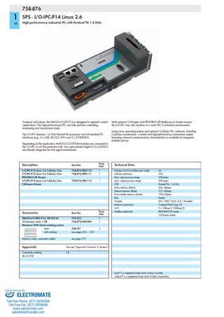 ELECTROMATE
Toll Free Phone (877) SERVO98
Toll Free Fax (877) SERV099
www.electromate.com
sales@electromate.com
Sold & Serviced By:
 