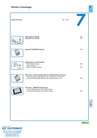 ELECTROMATE
Toll Free Phone (877) SERVO98
Toll Free Fax (877) SERV099
www.electromate.com
sales@electromate.com
Sold & Serviced By:
 