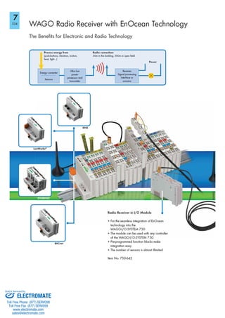 ELECTROMATE
Toll Free Phone (877) SERVO98
Toll Free Fax (877) SERV099
www.electromate.com
sales@electromate.com
Sold & Serviced By:
 