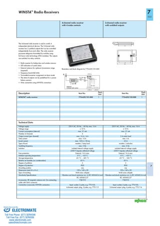 ELECTROMATE
Toll Free Phone (877) SERVO98
Toll Free Fax (877) SERV099
www.electromate.com
sales@electromate.com
Sold & Serviced By:
 