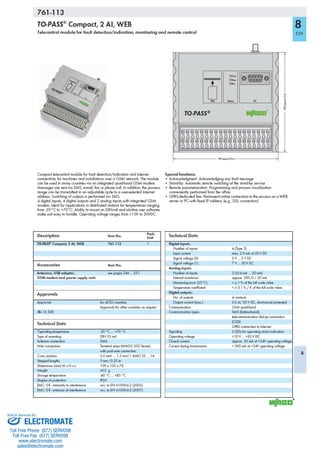 ELECTROMATE
Toll Free Phone (877) SERVO98
Toll Free Fax (877) SERV099
www.electromate.com
sales@electromate.com
Sold & Serviced By:
 