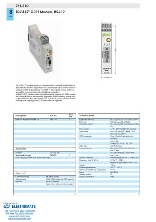 ELECTROMATE
Toll Free Phone (877) SERVO98
Toll Free Fax (877) SERV099
www.electromate.com
sales@electromate.com
Sold & Serviced By:
 