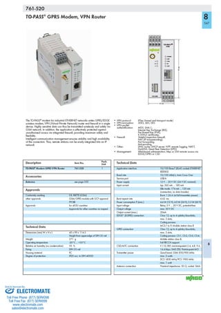 ELECTROMATE
Toll Free Phone (877) SERVO98
Toll Free Fax (877) SERV099
www.electromate.com
sales@electromate.com
Sold & Serviced By:
 