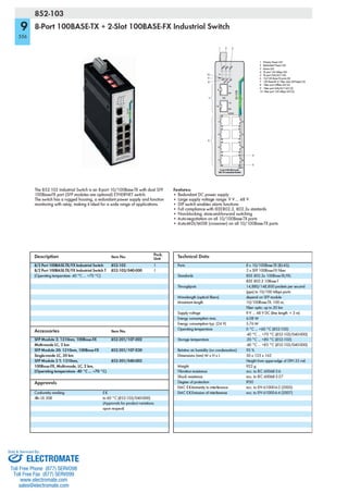 ELECTROMATE
Toll Free Phone (877) SERVO98
Toll Free Fax (877) SERV099
www.electromate.com
sales@electromate.com
Sold & Serviced By:
 