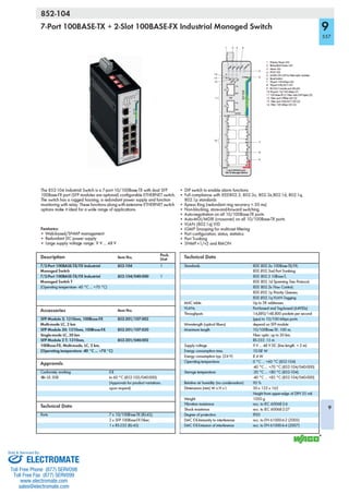 ELECTROMATE
Toll Free Phone (877) SERVO98
Toll Free Fax (877) SERV099
www.electromate.com
sales@electromate.com
Sold & Serviced By:
 
