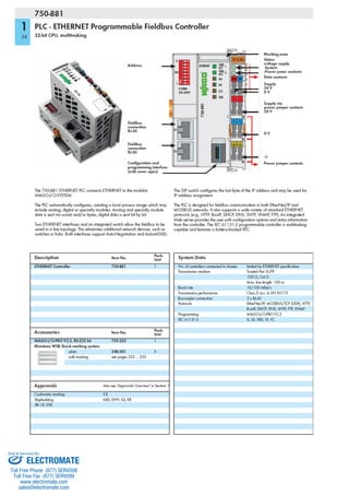 ELECTROMATE
Toll Free Phone (877) SERVO98
Toll Free Fax (877) SERV099
www.electromate.com
sales@electromate.com
Sold & Serviced By:
 