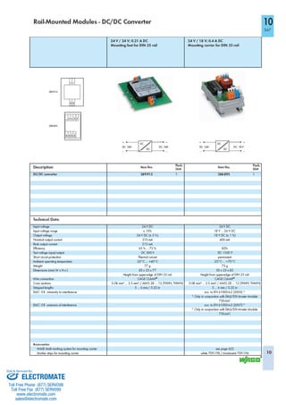 ELECTROMATE
Toll Free Phone (877) SERVO98
Toll Free Fax (877) SERV099
www.electromate.com
sales@electromate.com
Sold & Serviced By:
 