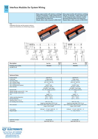 ELECTROMATE
Toll Free Phone (877) SERVO98
Toll Free Fax (877) SERV099
www.electromate.com
sales@electromate.com
Sold & Serviced By:
 