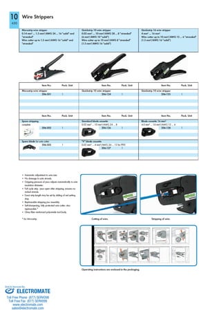 ELECTROMATE
Toll Free Phone (877) SERVO98
Toll Free Fax (877) SERV099
www.electromate.com
sales@electromate.com
Sold & Serviced By:
 